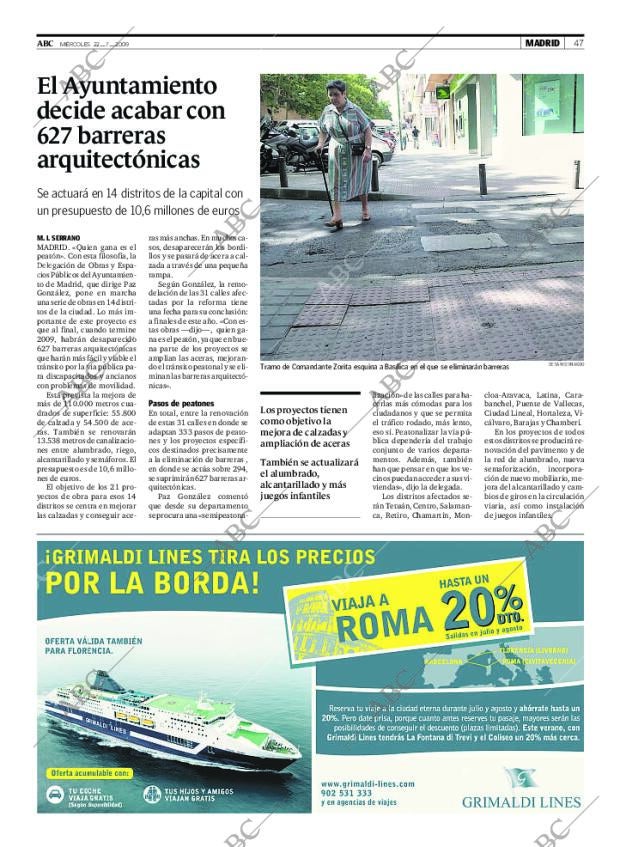 ABC MADRID 22-07-2009 página 47