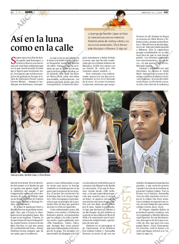 ABC MADRID 22-07-2009 página 82