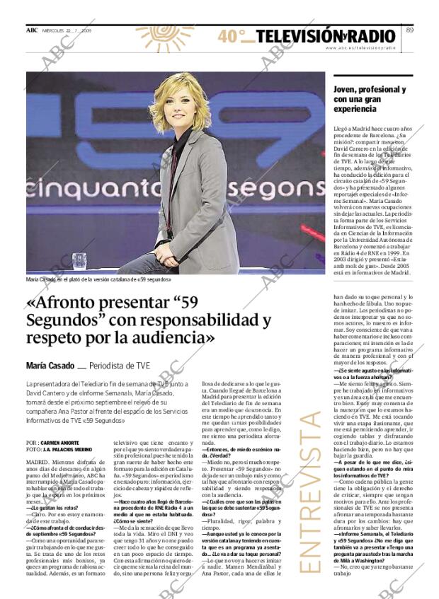ABC MADRID 22-07-2009 página 89