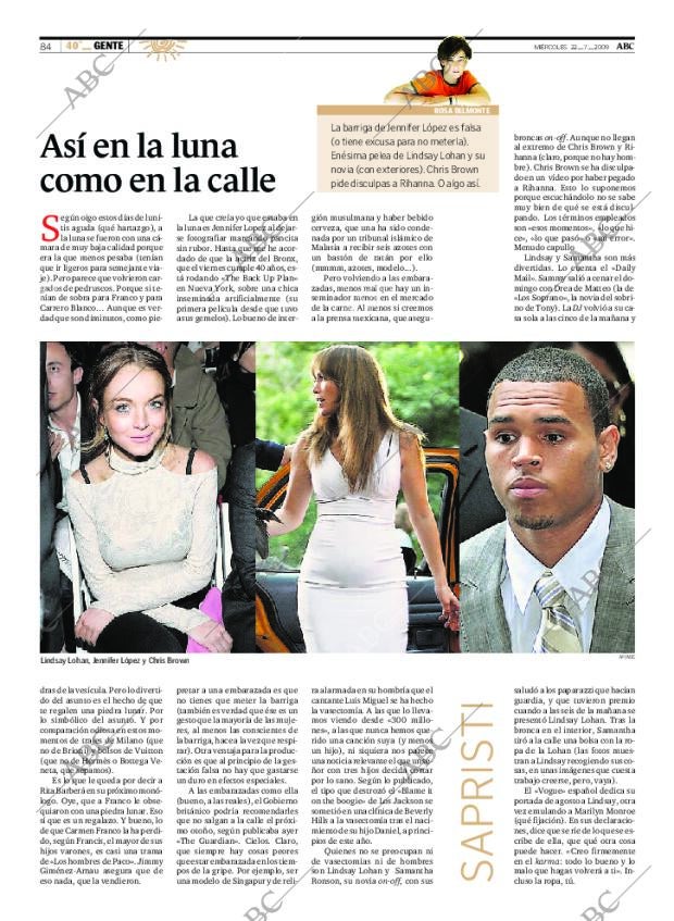 ABC SEVILLA 22-07-2009 página 84