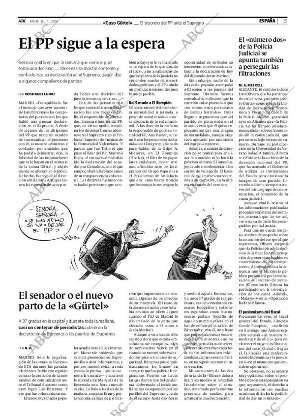 ABC MADRID 23-07-2009 página 19