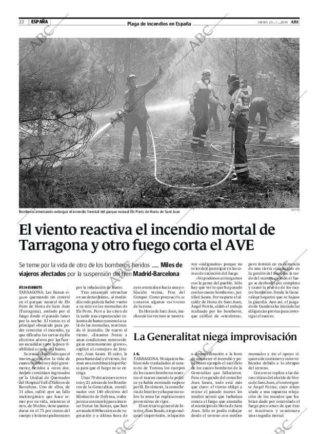ABC MADRID 23-07-2009 página 22