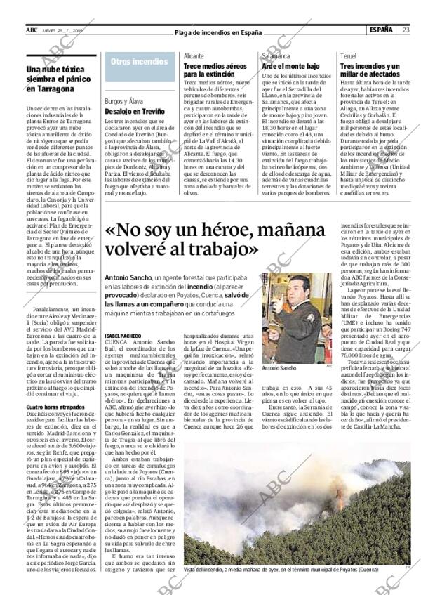ABC MADRID 23-07-2009 página 23
