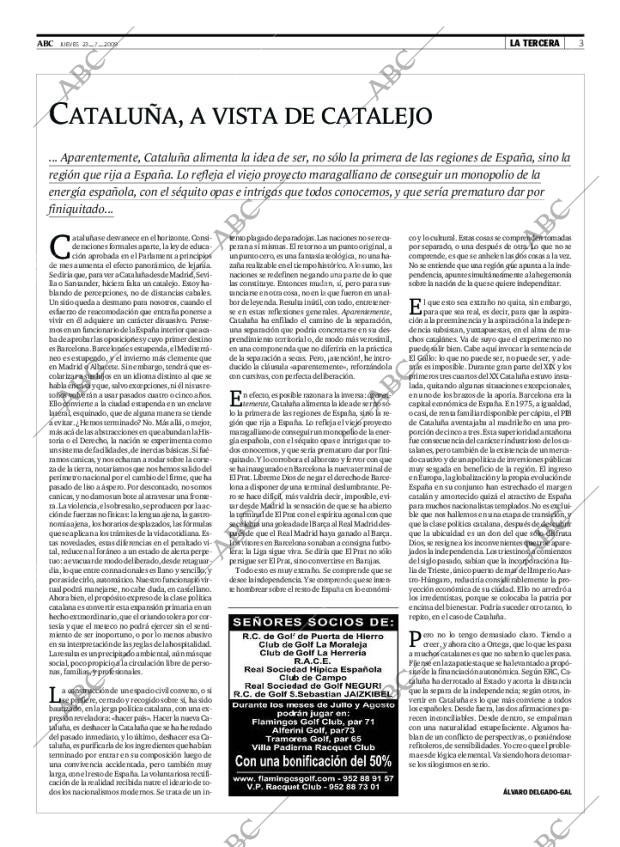 ABC MADRID 23-07-2009 página 3