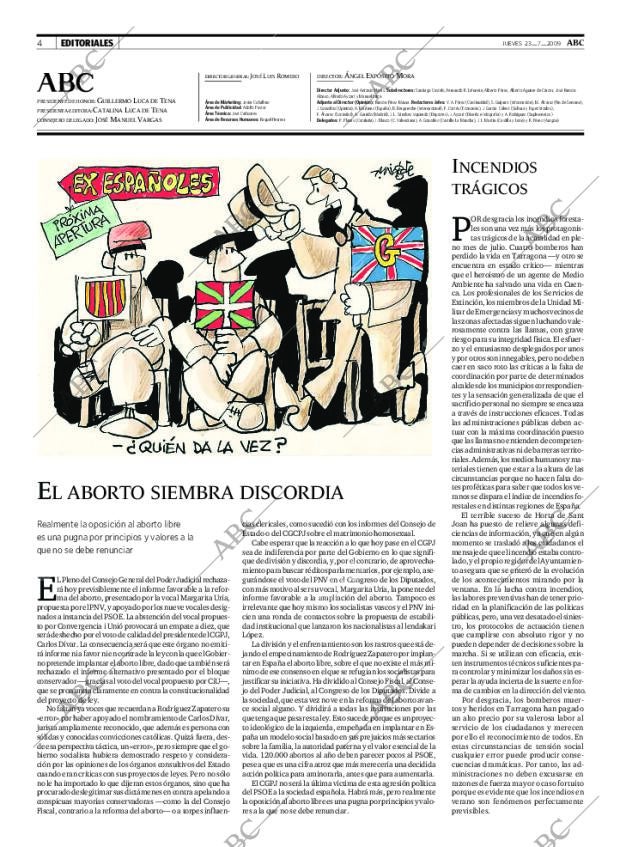 ABC MADRID 23-07-2009 página 4