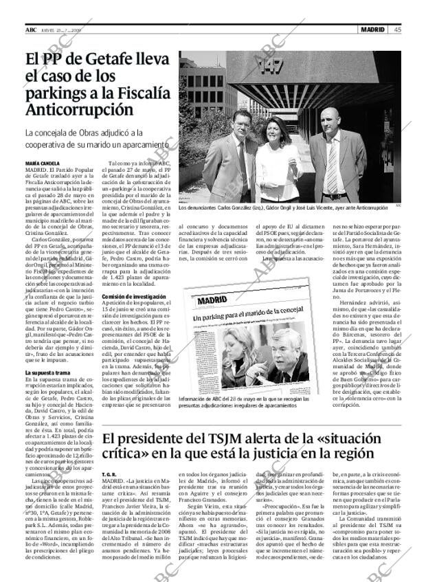 ABC MADRID 23-07-2009 página 45