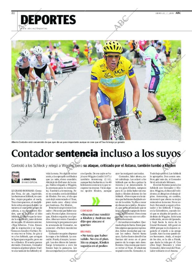ABC MADRID 23-07-2009 página 80