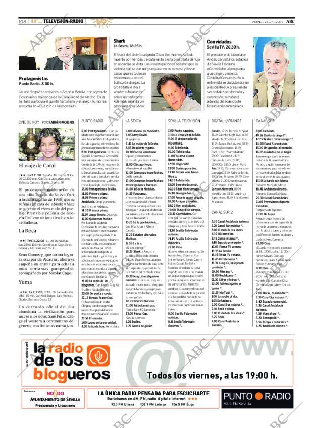 ABC SEVILLA 24-07-2009 página 108