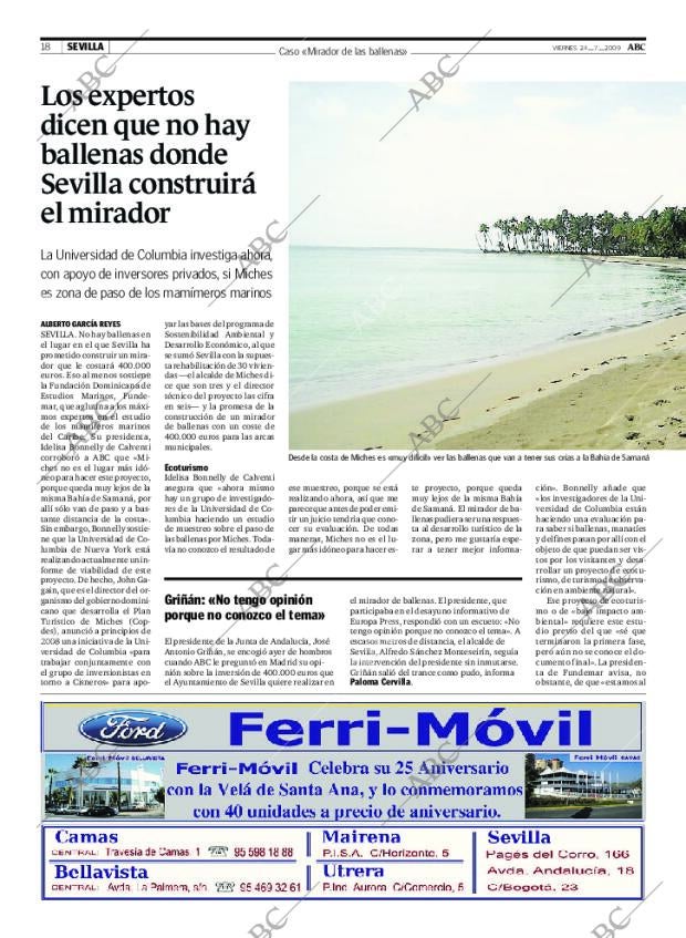 ABC SEVILLA 24-07-2009 página 18