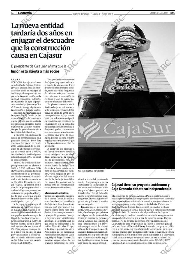 ABC SEVILLA 24-07-2009 página 60