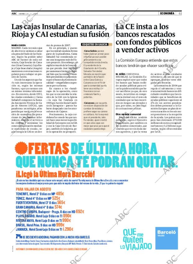ABC SEVILLA 24-07-2009 página 61