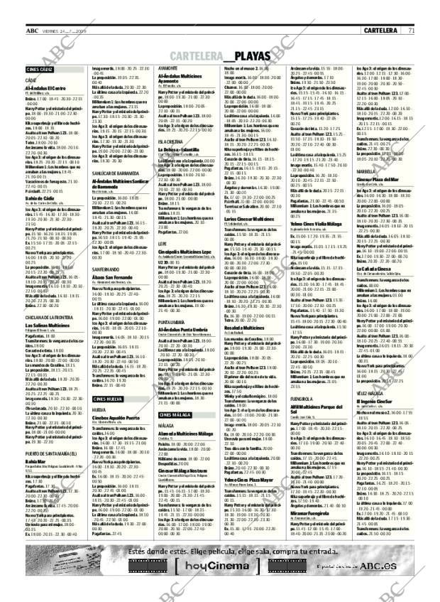 ABC SEVILLA 24-07-2009 página 71