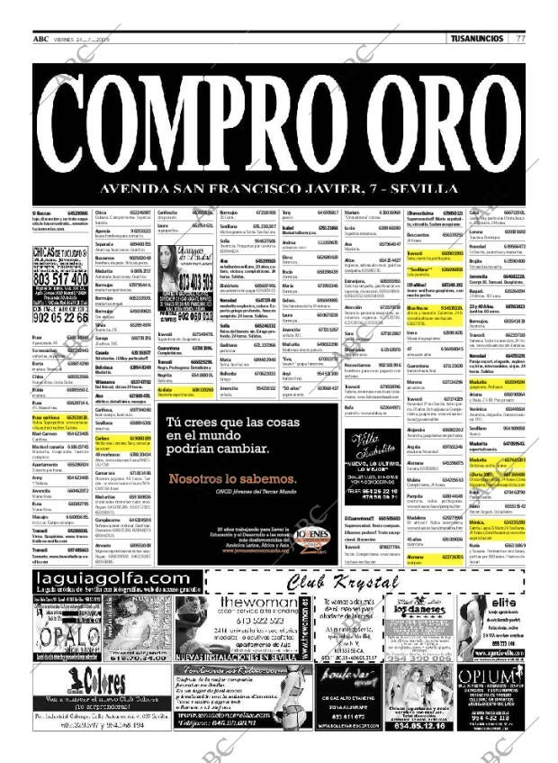 ABC SEVILLA 24-07-2009 página 77