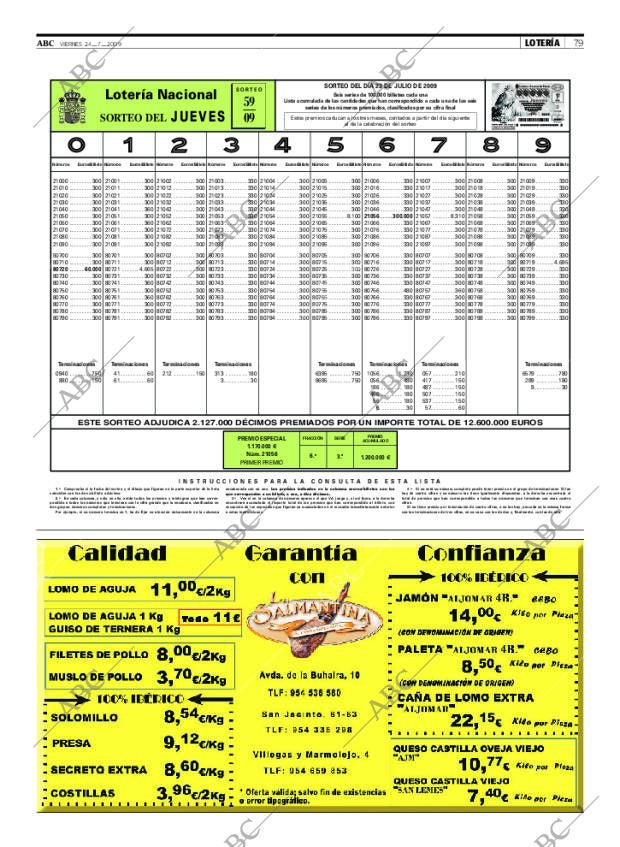 ABC SEVILLA 24-07-2009 página 79