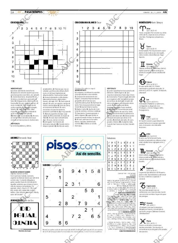 ABC SEVILLA 25-07-2009 página 114