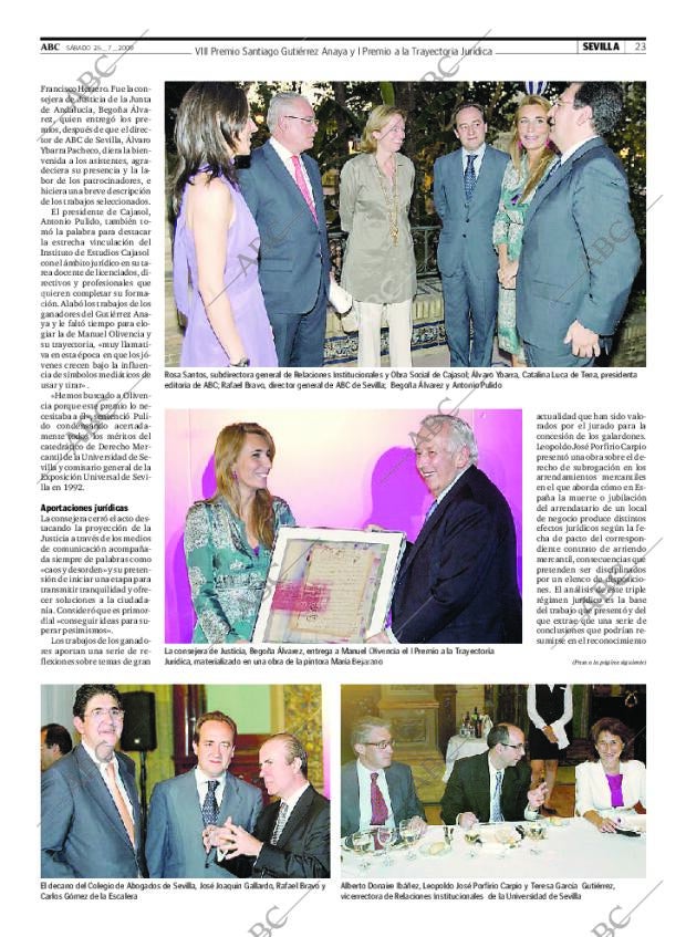 ABC SEVILLA 25-07-2009 página 23