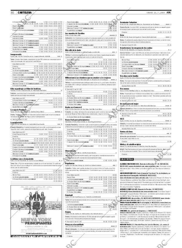 ABC SEVILLA 25-07-2009 página 80