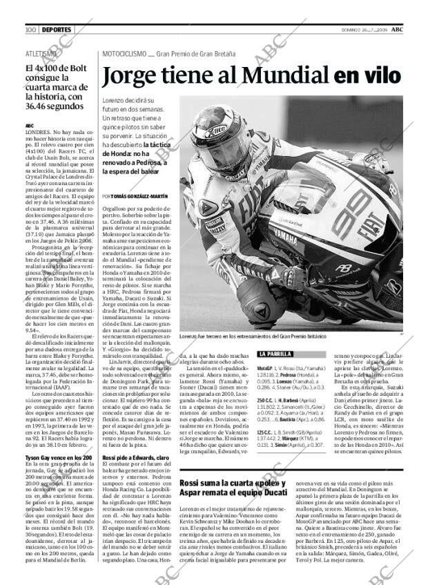 ABC MADRID 26-07-2009 página 100