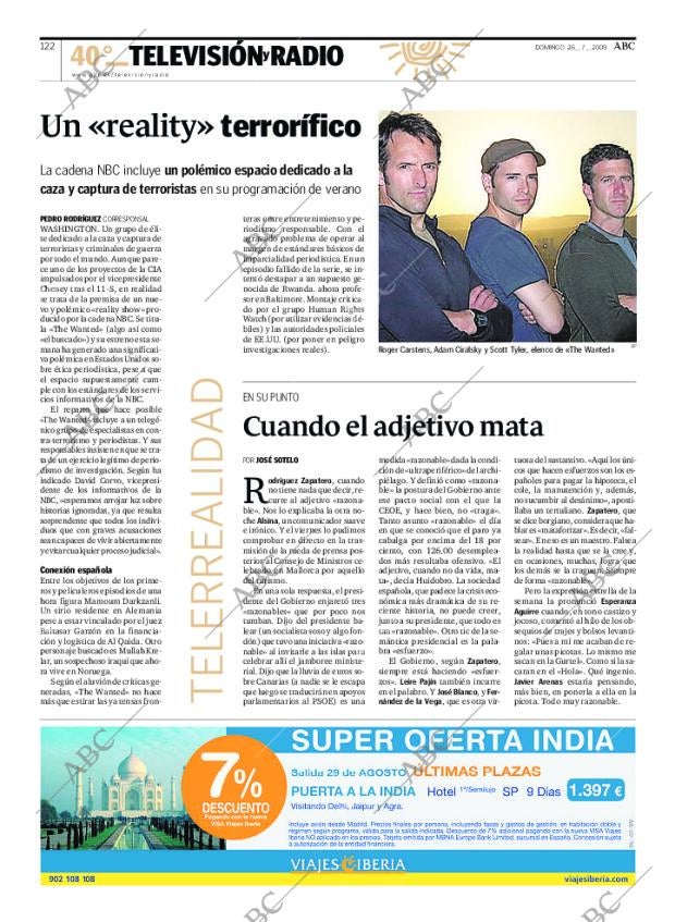 ABC MADRID 26-07-2009 página 122