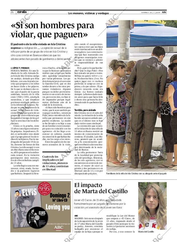 ABC MADRID 26-07-2009 página 26