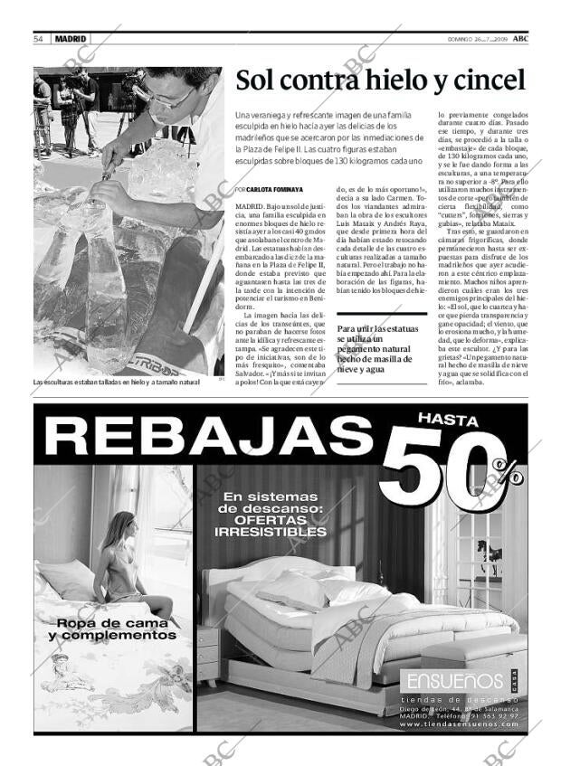 ABC MADRID 26-07-2009 página 54