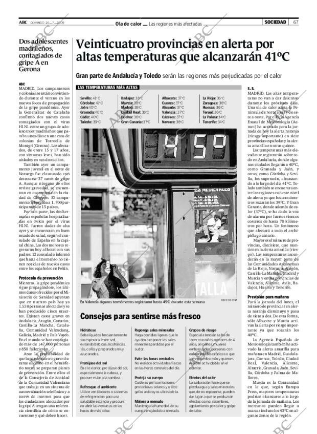 ABC MADRID 26-07-2009 página 67