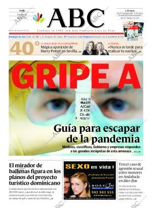 ABC SEVILLA 26-07-2009 página 1