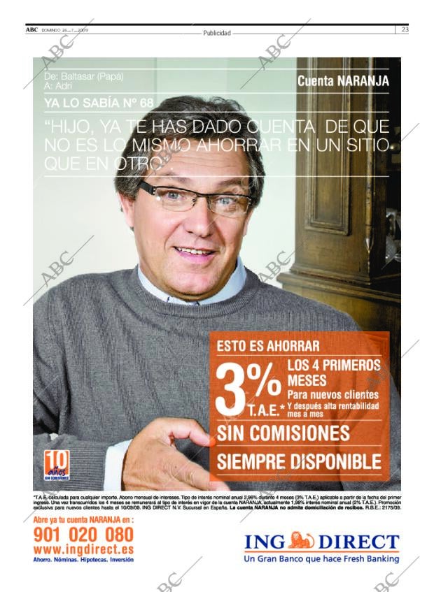 ABC SEVILLA 26-07-2009 página 23