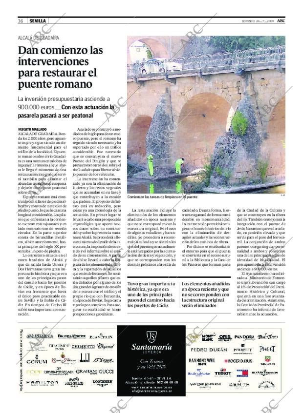 ABC SEVILLA 26-07-2009 página 36