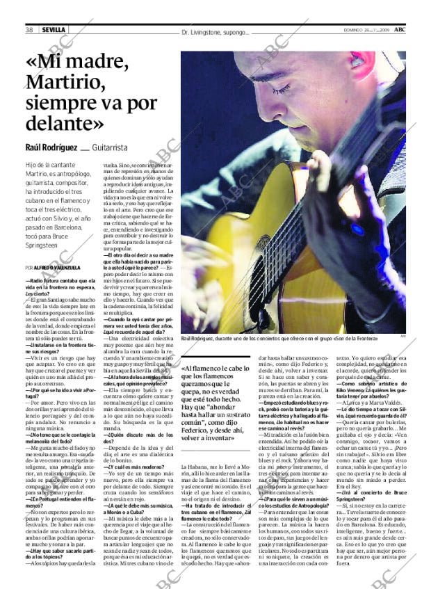 ABC SEVILLA 26-07-2009 página 38