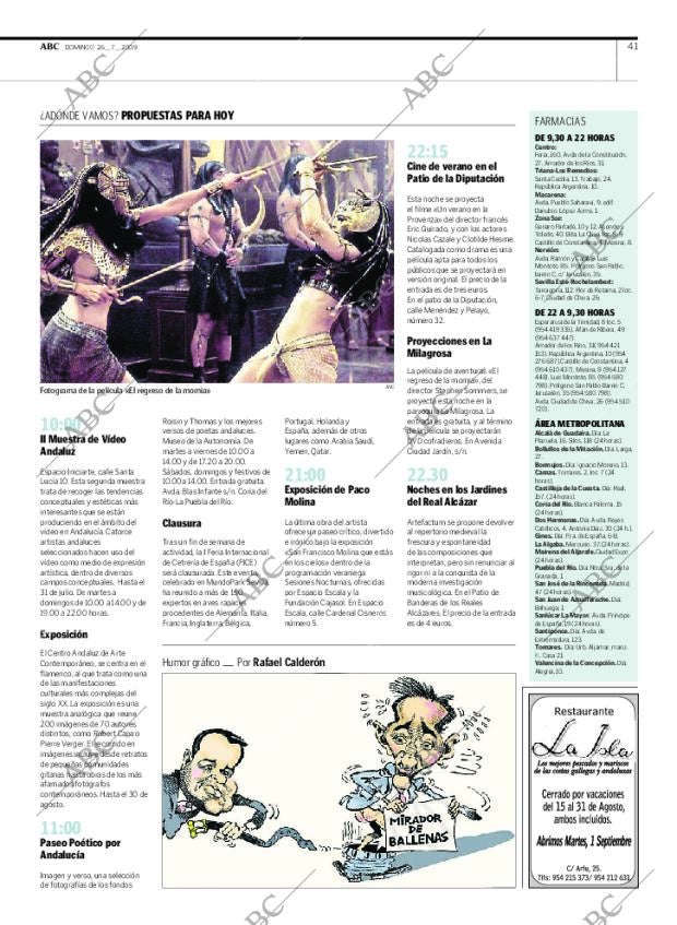 ABC SEVILLA 26-07-2009 página 41