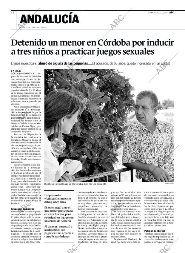 ABC SEVILLA 26-07-2009 página 44