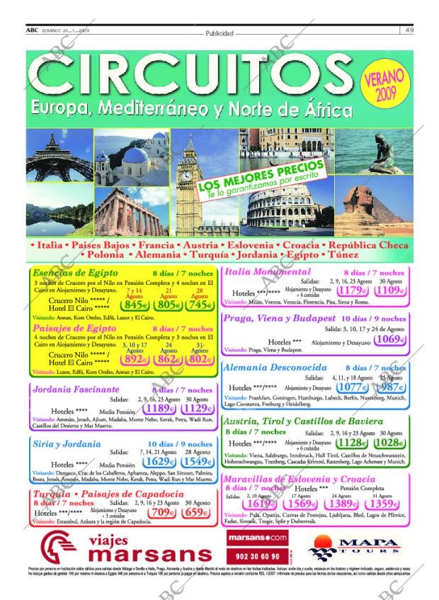 ABC SEVILLA 26-07-2009 página 49