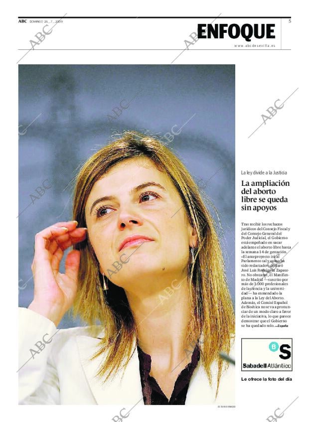 ABC SEVILLA 26-07-2009 página 5