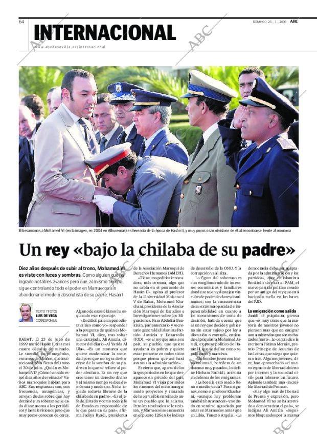 ABC SEVILLA 26-07-2009 página 64
