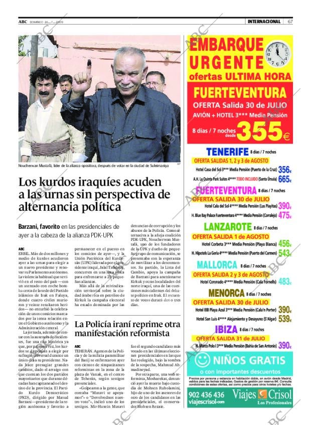 ABC SEVILLA 26-07-2009 página 67