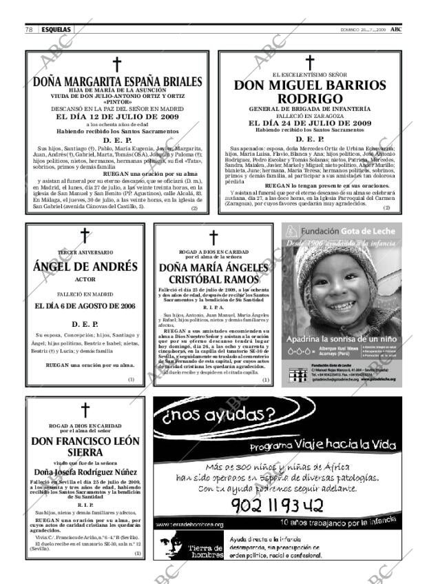 ABC SEVILLA 26-07-2009 página 78