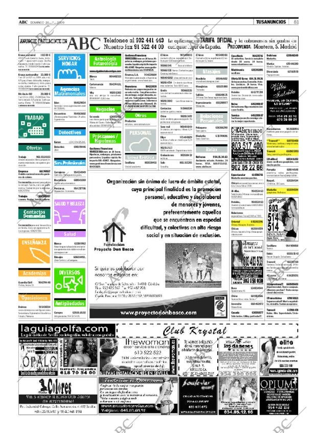 ABC SEVILLA 26-07-2009 página 81