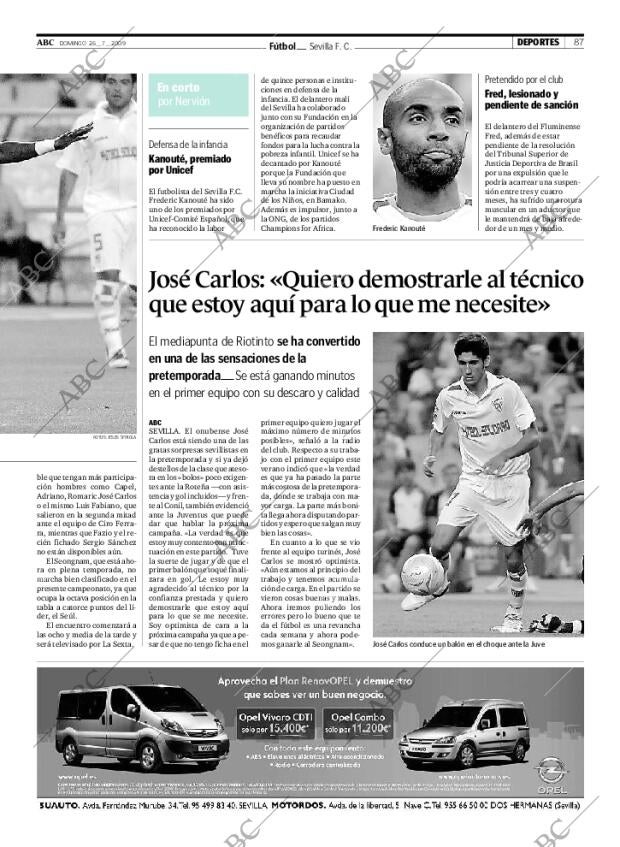 ABC SEVILLA 26-07-2009 página 87