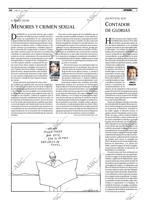 ABC MADRID 27-07-2009 página 11