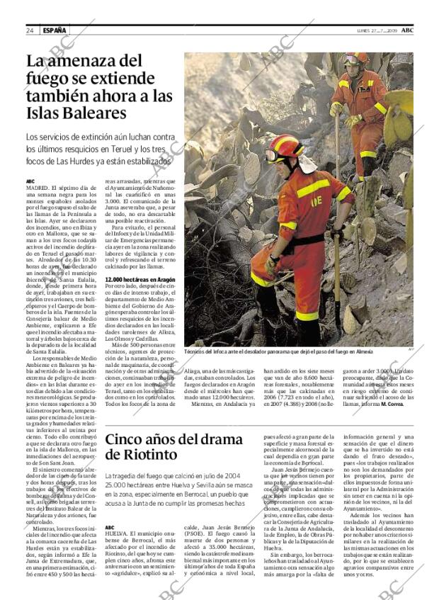 ABC MADRID 27-07-2009 página 24