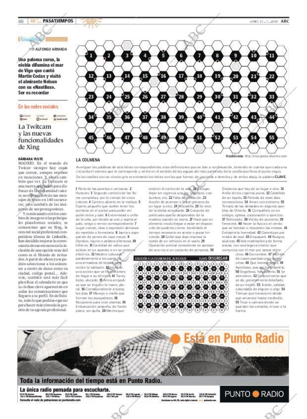 ABC MADRID 27-07-2009 página 88