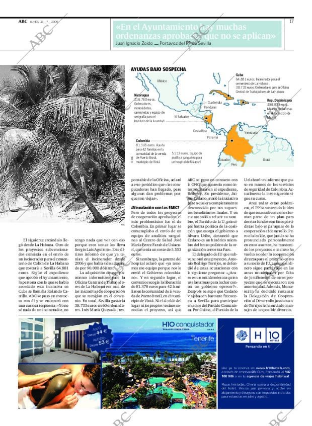 ABC SEVILLA 27-07-2009 página 17