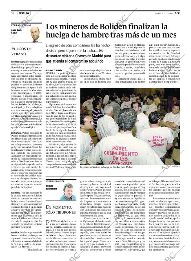 ABC SEVILLA 27-07-2009 página 18