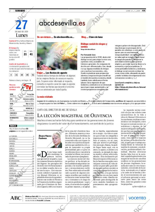 ABC SEVILLA 27-07-2009 página 2