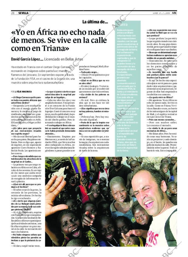 ABC SEVILLA 27-07-2009 página 28