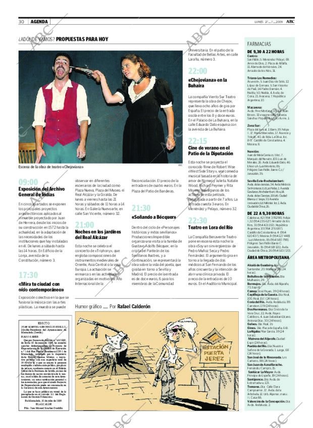 ABC SEVILLA 27-07-2009 página 30
