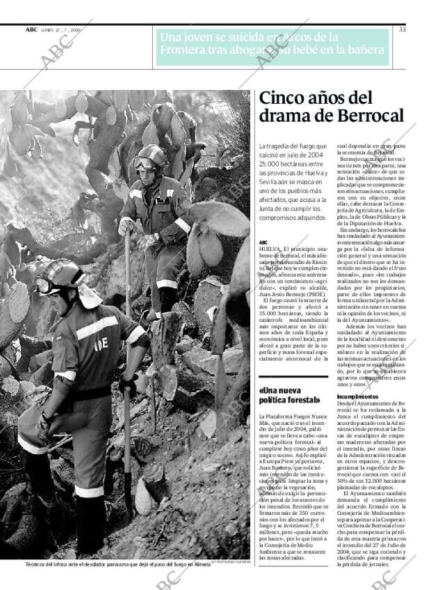 ABC SEVILLA 27-07-2009 página 33