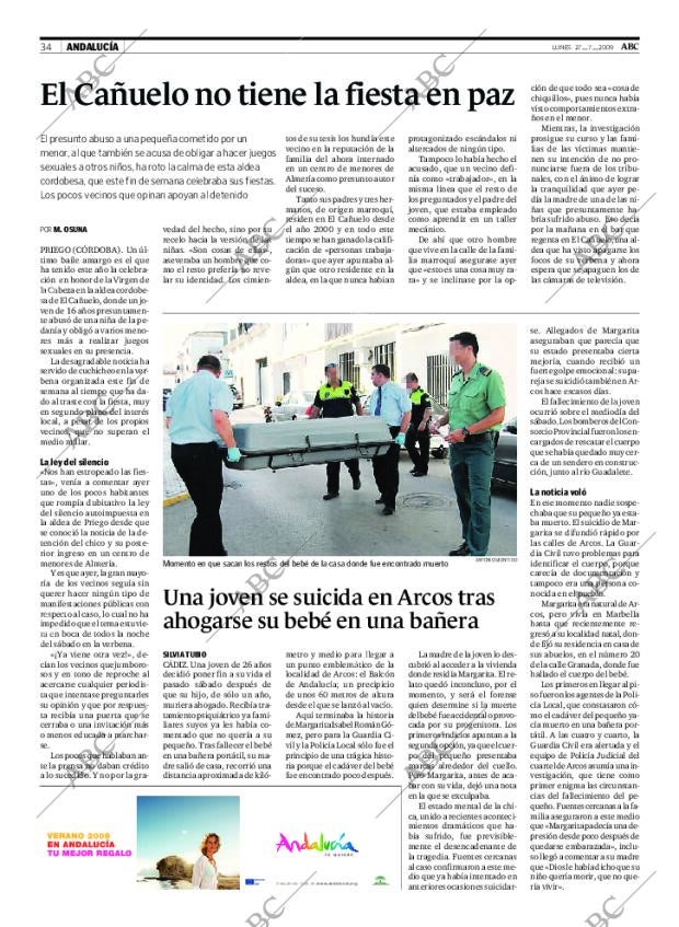 ABC SEVILLA 27-07-2009 página 34