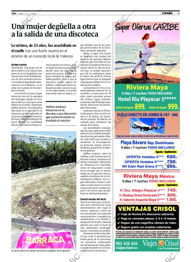 ABC SEVILLA 27-07-2009 página 41